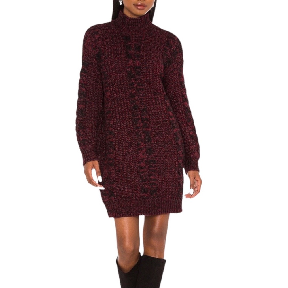 MINKPINK Faren Cable Knit Jumper Dress Various Sizes NWT